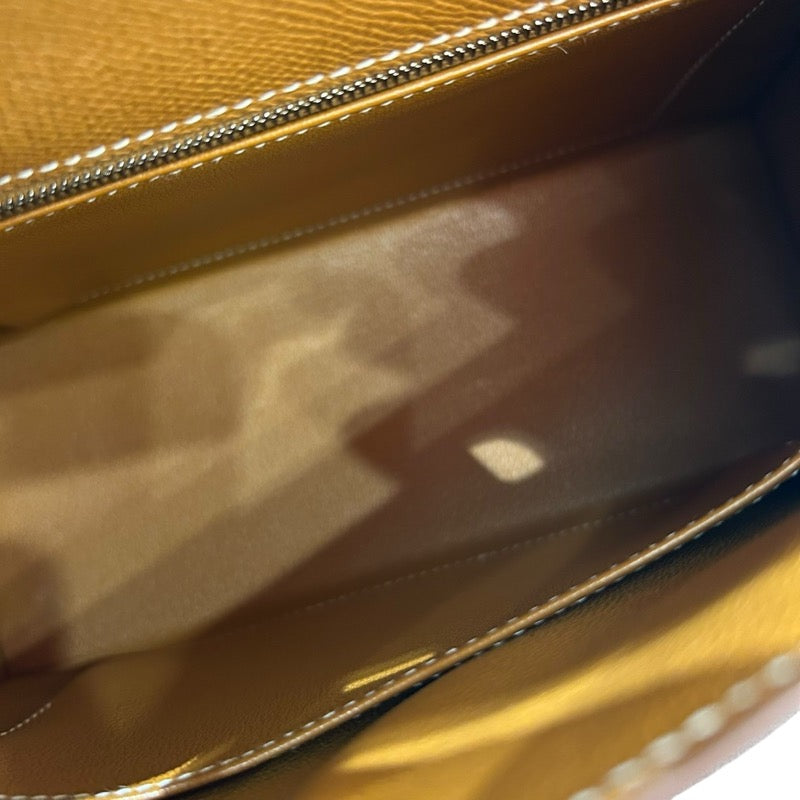 エルメス HERMES ケリー25 外縫い Ｗ刻印 ゴールド・シルバー金具 エプソン レディース ハンドバッグ