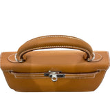 エルメス HERMES ケリー25 外縫い Ｗ刻印 ゴールド・シルバー金具 エプソン レディース ハンドバッグ