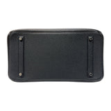 エルメス HERMES バーキン35 □P刻印　(2012年製) ブラック　シルバー金具  トゴ レディース ハンドバッグ