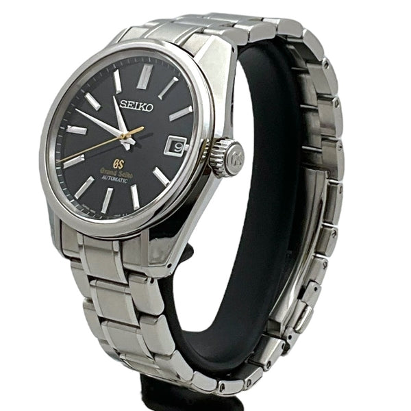 グランドセイコー Grand Seiko ヒストリカルコレクション SBGR083 ブラック ステンレススチール 自動巻き メンズ 腕時計