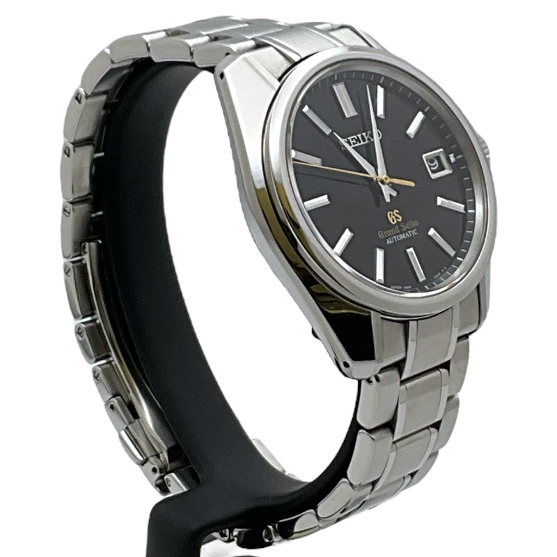 グランドセイコー Grand Seiko ヒストリカルコレクション SBGR083 ブラック ステンレススチール 自動巻き メンズ 腕時計