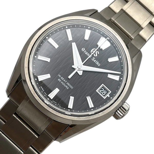 セイコー SEIKO GrandSeiko　エボリューション9コレクション メカニカルハイビート36000 SLGH017 ブラック メンズ 腕時計