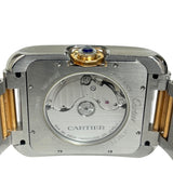 カルティエ Cartier タンクアングレーズXL W5310006 シルバー PG/SS メンズ 腕時計