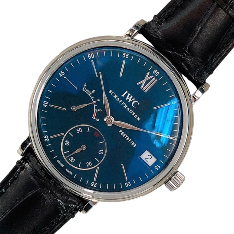 インターナショナルウォッチカンパニー IWC ポートフィノ ハンドワイド 8デイズ IW510106 ステンレススチール メンズ 腕時計