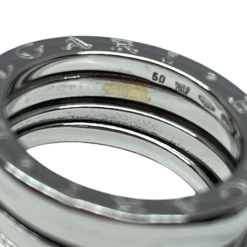 ブルガリ BVLGARI ビーゼロワン リング 3バンド（S） 750WG ジュエリー