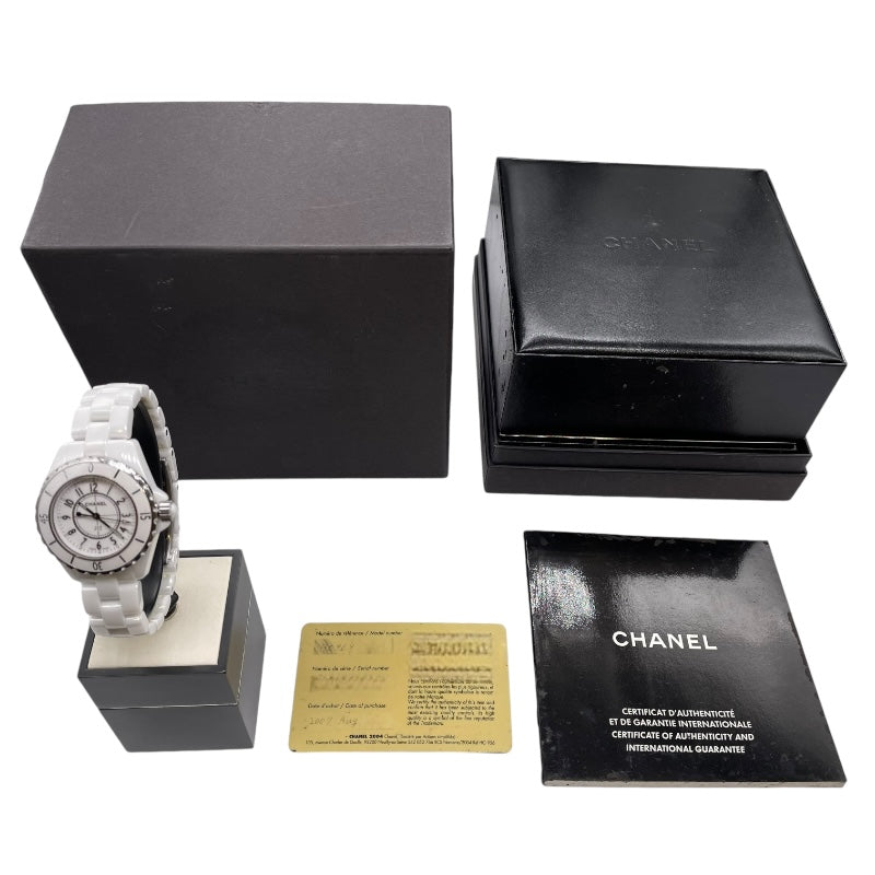 シャネル CHANEL J12 33MM H0968 セラミック レディース 腕時計