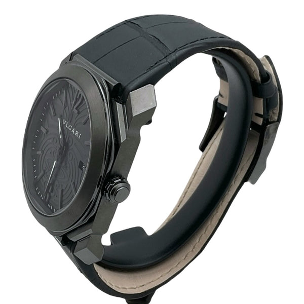 ブルガリ BVLGARI オクト オールブラックス記念限定モデル BGO41S BGO41BSBLD/AB ブラック ステンレススチール メンズ 腕時計