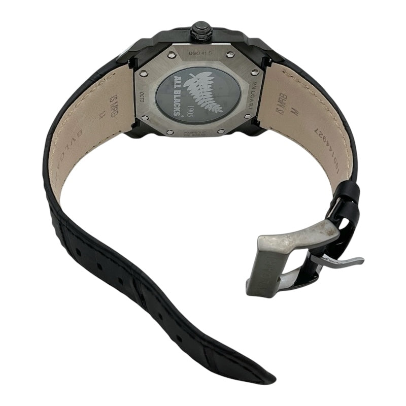 ブルガリ BVLGARI オクト オールブラックス記念限定モデル