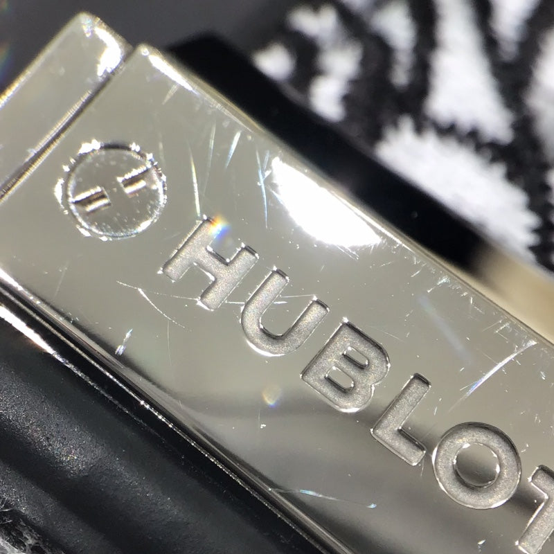 ウブロ HUBLOT ビッグバン ブロイダリー スチール 343.SS.6570.NR.BSK16 グレー チタン SS メンズ 腕時計