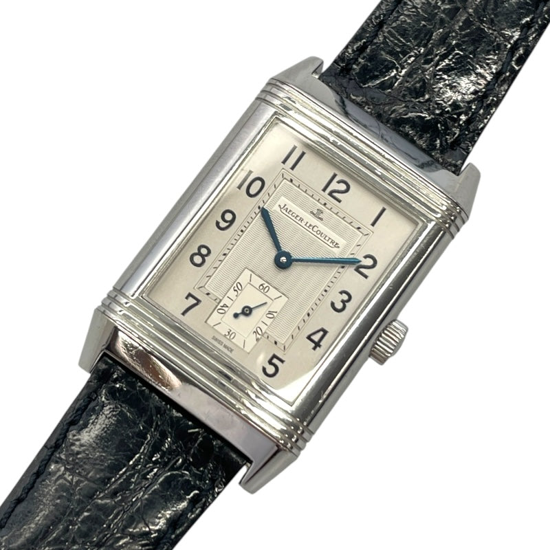 ジャガー・ルクルト JAEGER-LE COULTRE ビッグレベルソ 270.8.62 シルバー SS メンズ 腕時計
