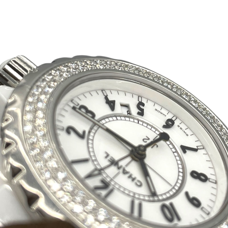 シャネル CHANEL J12 33MM H0967 ホワイト セラミック/SS