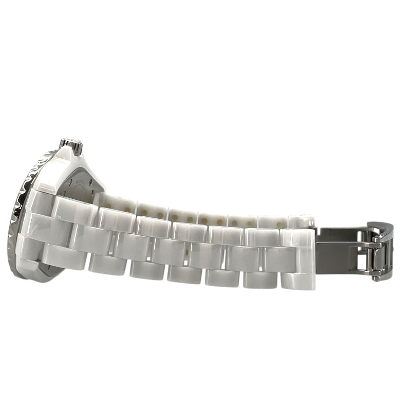 【限定品】 CHANEL シャネル J12 セラミック/SS ホワイト H0967 33MM 時計