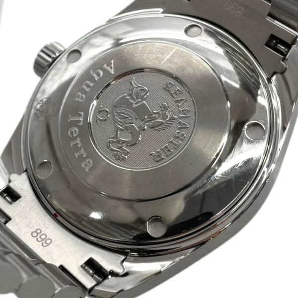 オメガ OMEGA シーマスター アクアテラ 150M 2518.50 ブラック SS クオーツ ユニセックス 腕時計