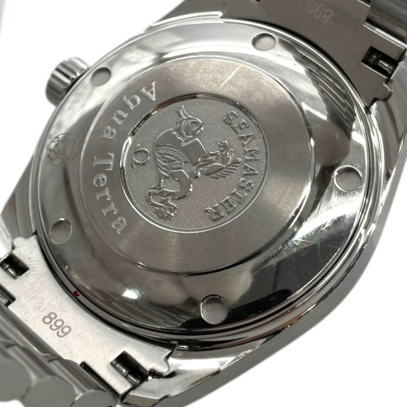 オメガ OMEGA シーマスター アクアテラ 150M 2518.50 ブラック SS クオーツ ユニセックス 腕時計