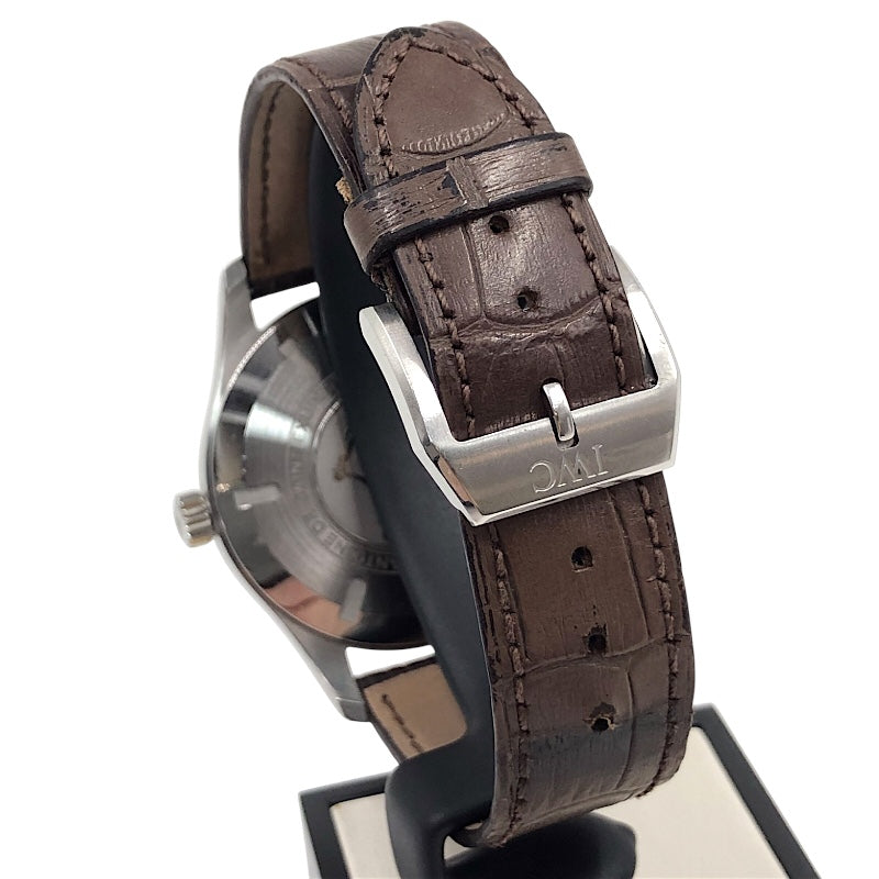 インターナショナルウォッチカンパニー IWC パイロットウォッチ マーク XVIII IW327003 シルバー×ブラウン ステンレス メンズ 腕時計
