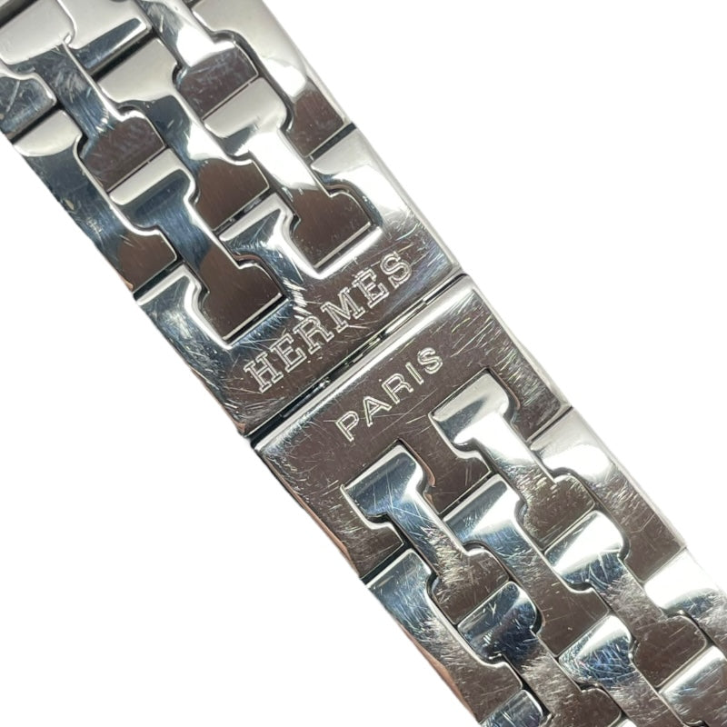 エルメス HERMES Hウォッチ HH1.210 ピンクシェル SS クオーツ