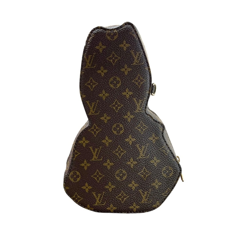 ルイ・ヴィトン LOUIS VUITTON ウォレットオンチェーン M11452 ピンク/ゴールド金具 シャイニーカーフ・モノグラム レディース ショルダーバッグ