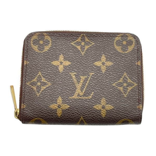 ルイ・ヴィトン LOUIS VUITTON ジッピー・コインパース M60067 ブラウン モノグラム・キャンバス ユニセックス コインケース