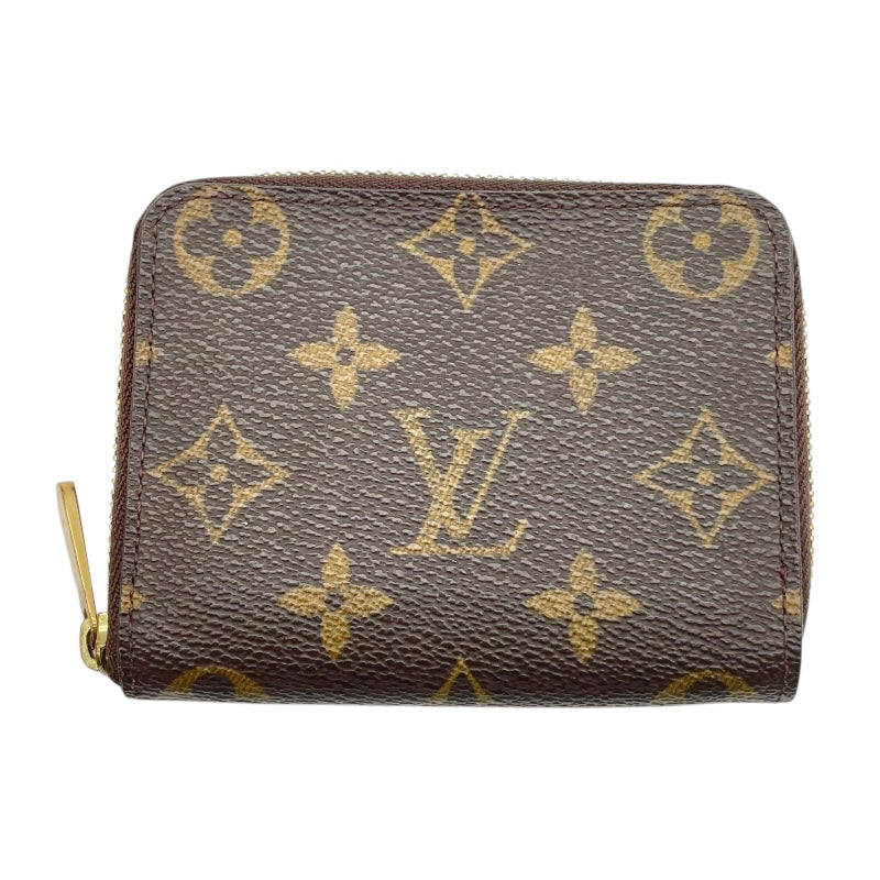 ルイ・ヴィトン LOUIS VUITTON ジッピー・コインパース M60067 ブラウン モノグラム・キャンバス ユニセックス コインケース