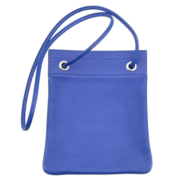 エルメス HERMES アリーヌ・ミニ C刻 ブルー スイフト レディース ショルダーバッグ