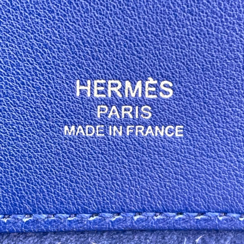 エルメス HERMES アリーヌ・ミニ C刻 ブルー スイフト レディース ショルダーバッグ