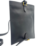 エルメス HERMES ポルトフォイユ ポッシャンプリュス B刻印 ブラック ゴールド金具 スイフト レディース ボディバッグ