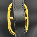 エルメス HERMES ポルトフォイユ ポッシャンプリュス B刻印 ブラック ゴールド金具 スイフト レディース ボディバッグ