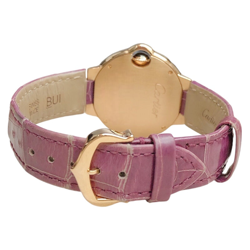 カルティエ Cartier バロンブルー ドゥ カルティエ 33mm WE902063 K18