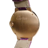 カルティエ Cartier バロンブルー ドゥ カルティエ 33mm WE902063 K18ピンクゴールド レディース 腕時計