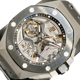 オーデマ・ピゲ AUDEMARS PIGUET ロイヤル オーク コンセプト フライング トゥールビヨン GMT 26589IO.OO.D002CA.01 チタン/ラバー メンズ 腕時計