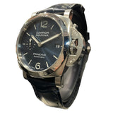 パネライ PANERAI ルミノール　マリーナ　クアランタ PAM01270 ネイビー SS/革ベルト 自動巻き メンズ 腕時計