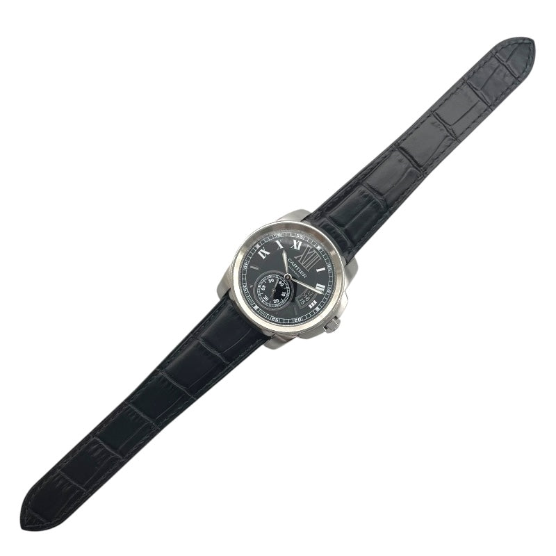 カルティエ Cartier カリブルドゥカルティエ W7100014 ブラック メンズ 腕時計