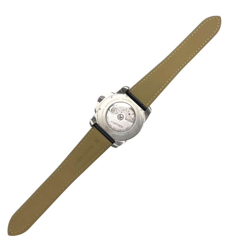 カルティエ Cartier カリブルドゥカルティエ W7100014 ブラック メンズ 腕時計
