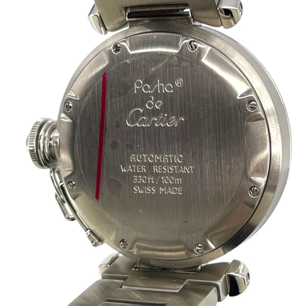カルティエ Cartier パシャC W31014M7 ネイビー SS 自動巻き ユニセックス 腕時計