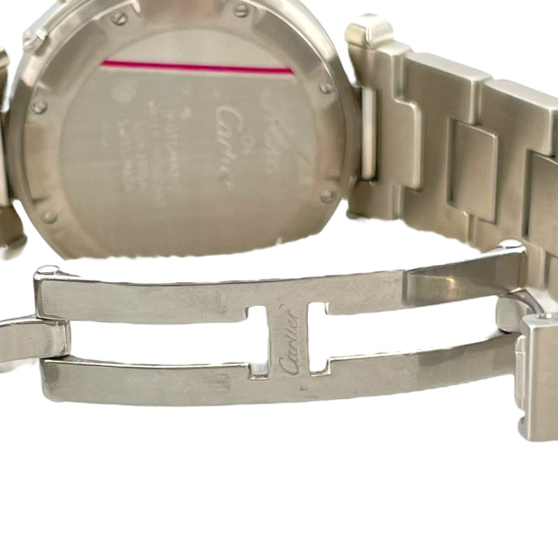 カルティエ Cartier パシャC W31014M7 ネイビー SS 自動巻き ユニセックス 腕時計