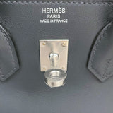 エルメス HERMES バーキン25 W刻 グリミスティ/シルバー金具 スイフト レディース ハンドバッグ