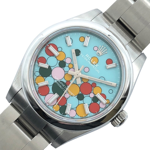 ロレックス ROLEX オイスターパーペチュアル 31　セレブレーション 277200 シルバー SS レディース 腕時計