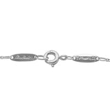 ティファニー TIFFANY＆CO オープンハートダイヤネックレス Pt950プラチナ ダイヤモンド ジュエリー
