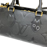 ルイ・ヴィトン LOUIS VUITTON オンザゴーEW M23640 ノワール モノグラム・アンプラント レディース ショルダーバッグ