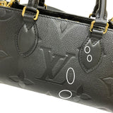 ルイ・ヴィトン LOUIS VUITTON オンザゴーEW M23640 ノワール モノグラム・アンプラント レディース ショルダーバッグ