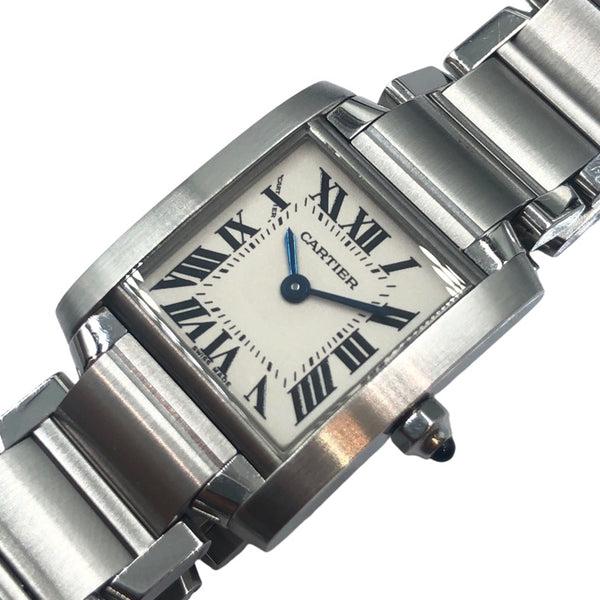 カルティエ Cartier タンクフランセーズ SM W51008Q3 SS レディース 腕時計