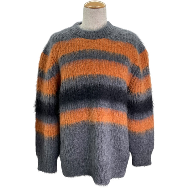 バーバリー BURBERRY モヘアルーズフィットボーダーニットセーター