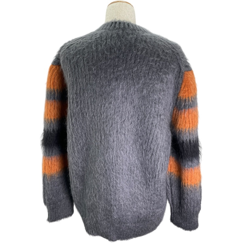 ババーリーセーター バーバリー BURBERRY モヘアルーズフィットボーダーニットセーター