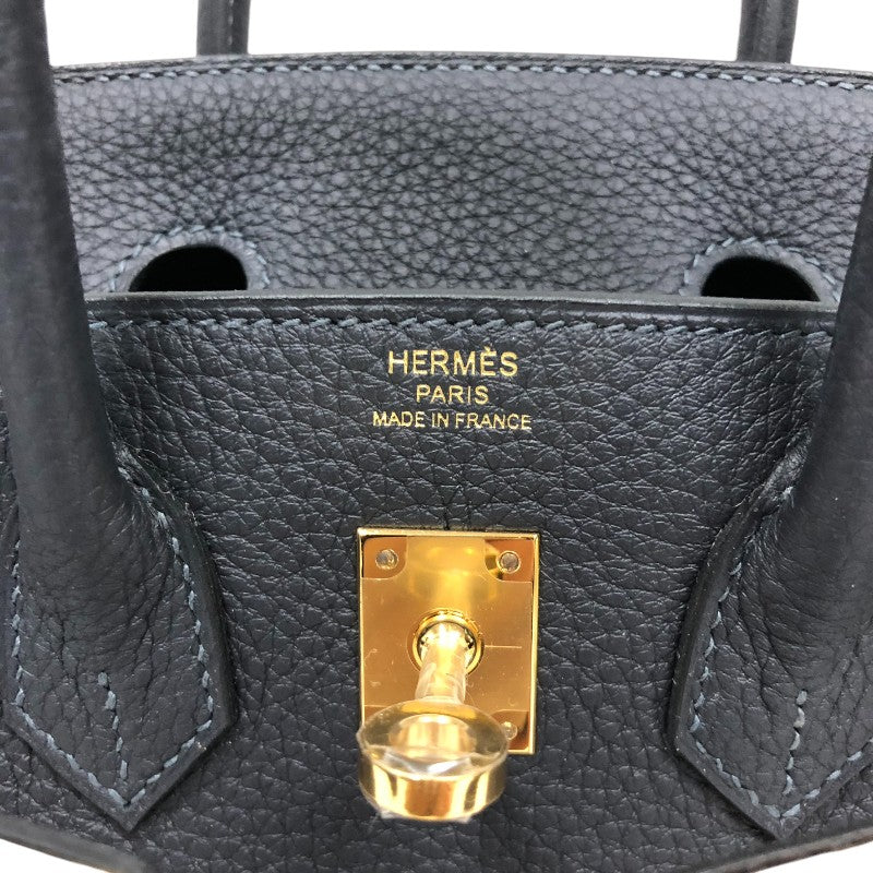 エルメス HERMES バーキン25 W刻 キャバン ゴールド金具 トゴ レディース ハンドバッグ