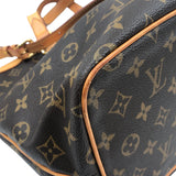 ルイ・ヴィトン LOUIS VUITTON パレルモPM M40145 ブラウン モノグラムキャンバス レディース ハンドバッグ