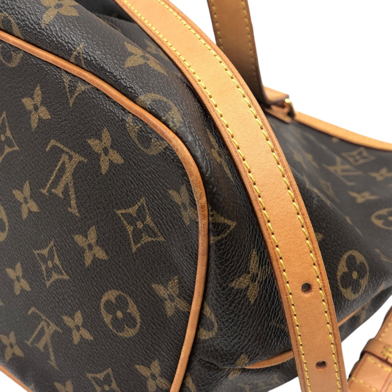 ルイ・ヴィトン LOUIS VUITTON パレルモPM M40145 ブラウン モノグラムキャンバス レディース ハンドバッグ