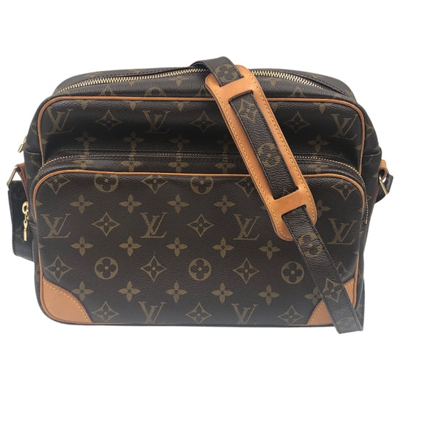 ルイ・ヴィトン LOUIS VUITTON ナイル M45244 ブラウン モノグラムキャンバス レディース ショルダーバッグ