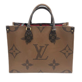 ルイ・ヴィトン LOUIS VUITTON オンザゴーMM M45321 ブラウン モノグラムキャンバス レディース ハンドバッグ