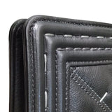 シャネル CHANEL ボーイシャネルトートバッグ 21番台 ブラック×ゴールド金具 カーフ ユニセックス トートバッグ