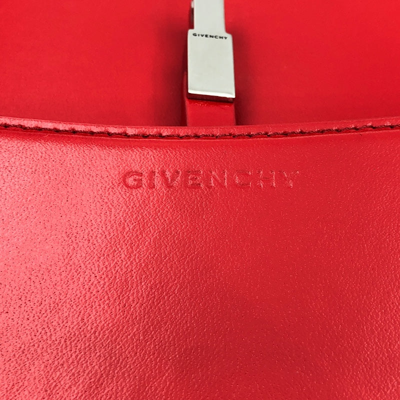 ジバンシィ GIVENCHY カットアウト・スモール BB50G TBOOD レッド カーフ メンズ ショルダーバッグ